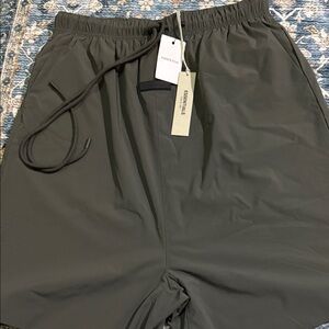 Essentials Charcoal Athletic Shorts